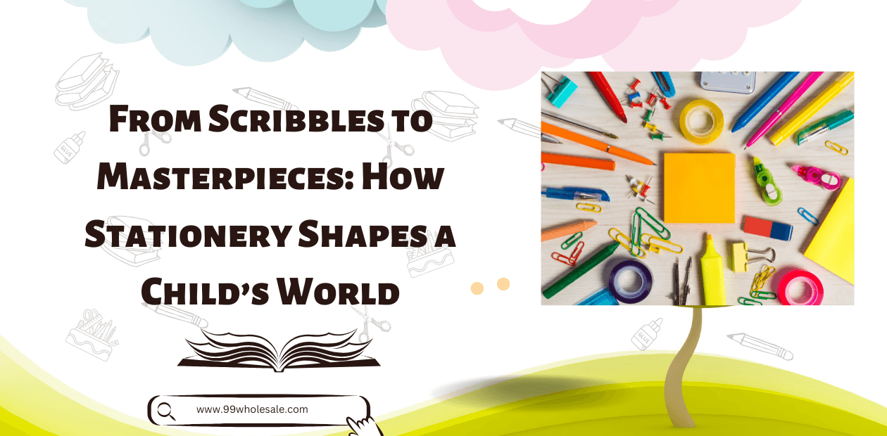 image shows how stationery shapes a Child's World