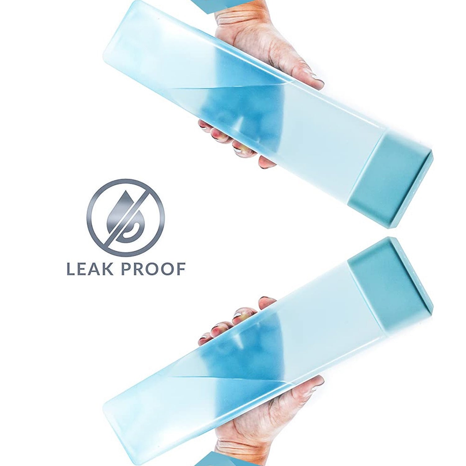 940ml Square Water Bottles – BPA-Free, Durable, Everyday Use Bottle Set of 3 Pcs