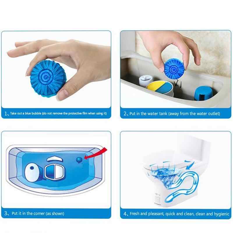 10 Pcs Toilet Bowl Cleaner Tablet