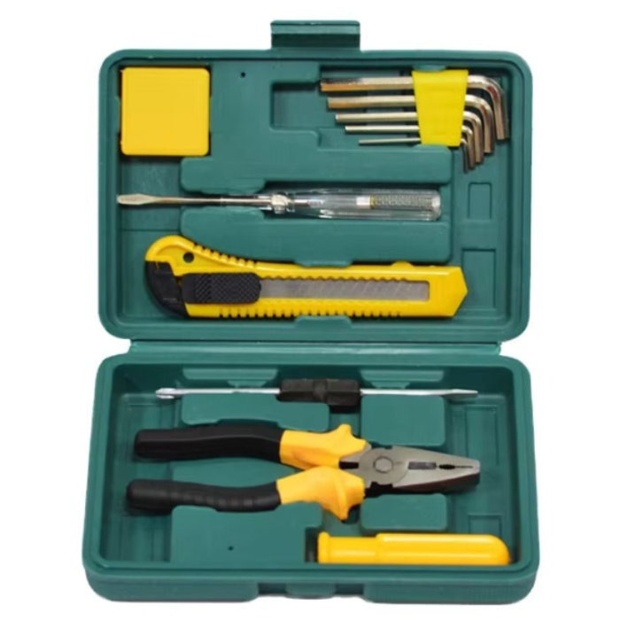 11-Piece Home Repair Tool Kit – Compact, Durable & Portable Hand Tool Set for Daily Household Fixes & Travel Use