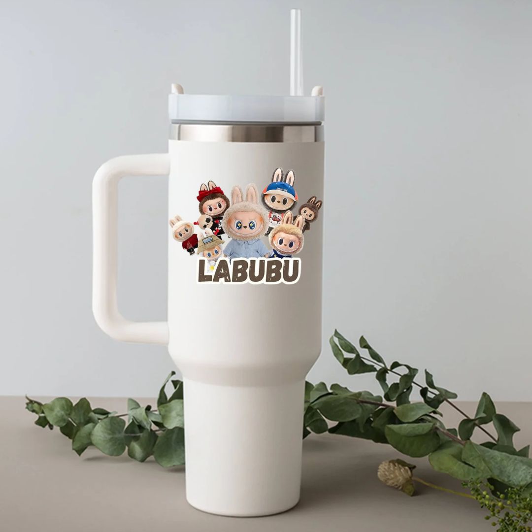 Unique Labubu Design Water Tumbler: A customized gift perfect for kids