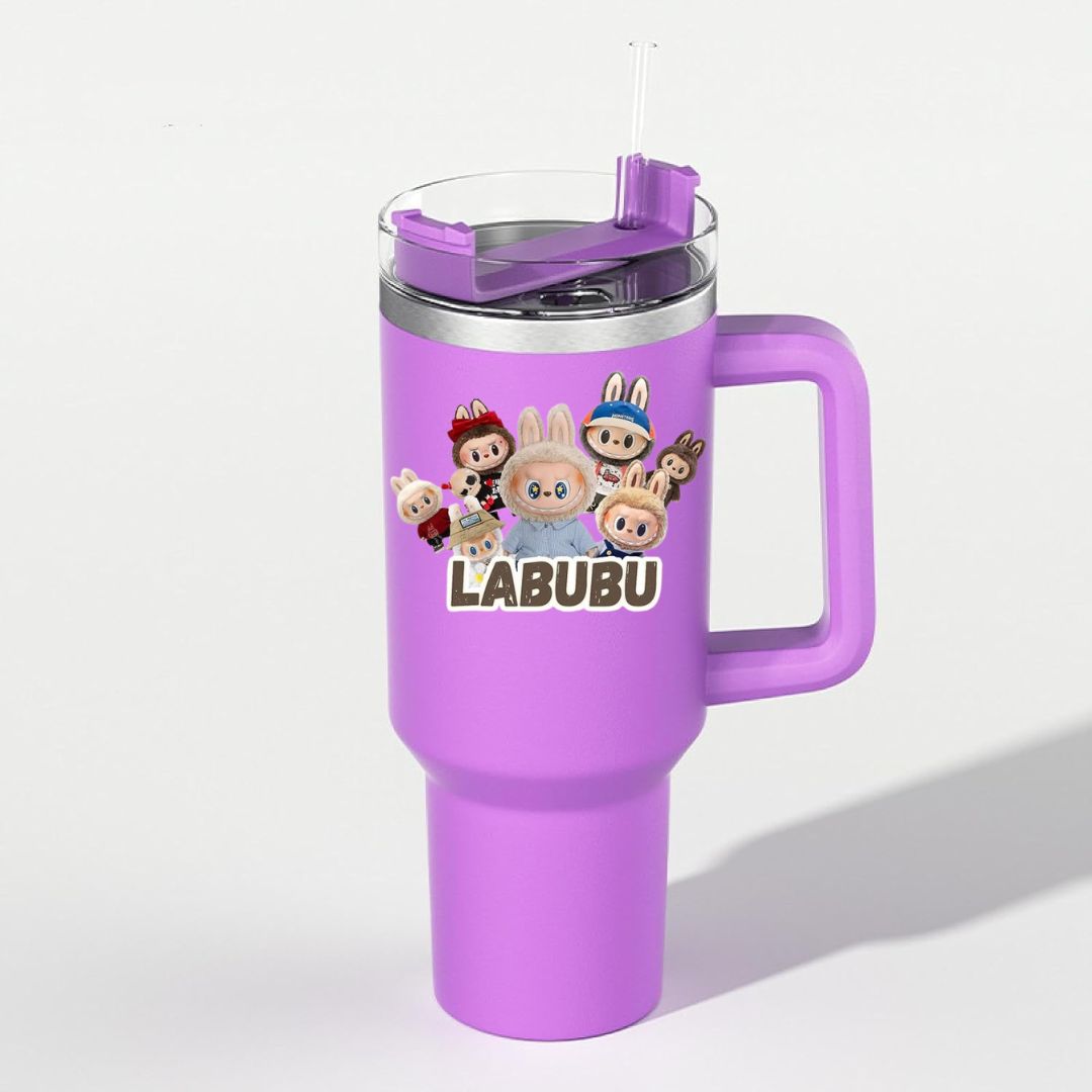 Unique Labubu Design Water Tumbler: A customized gift perfect for kids