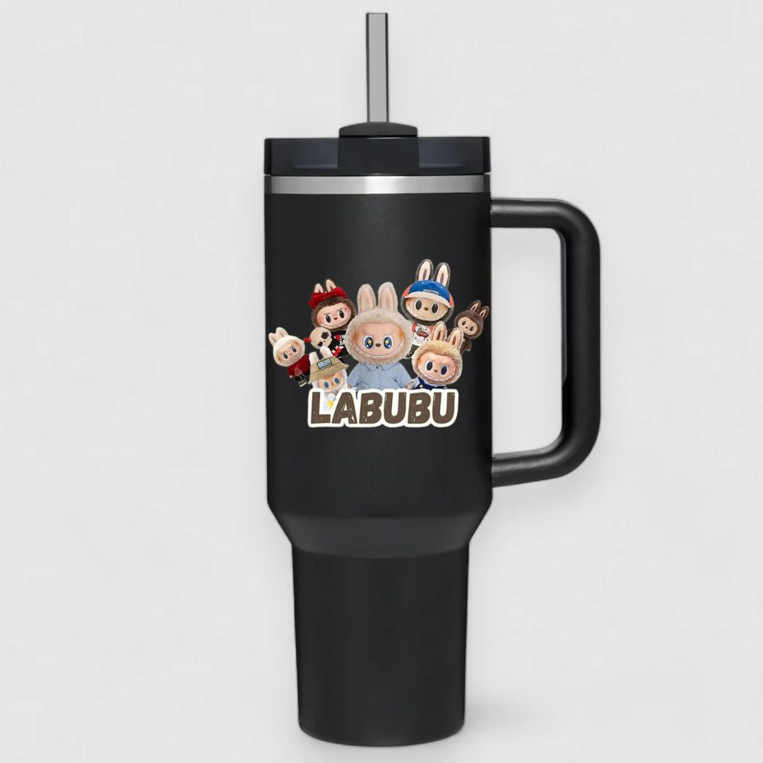Unique Labubu Design Water Tumbler: A customized gift perfect for kids