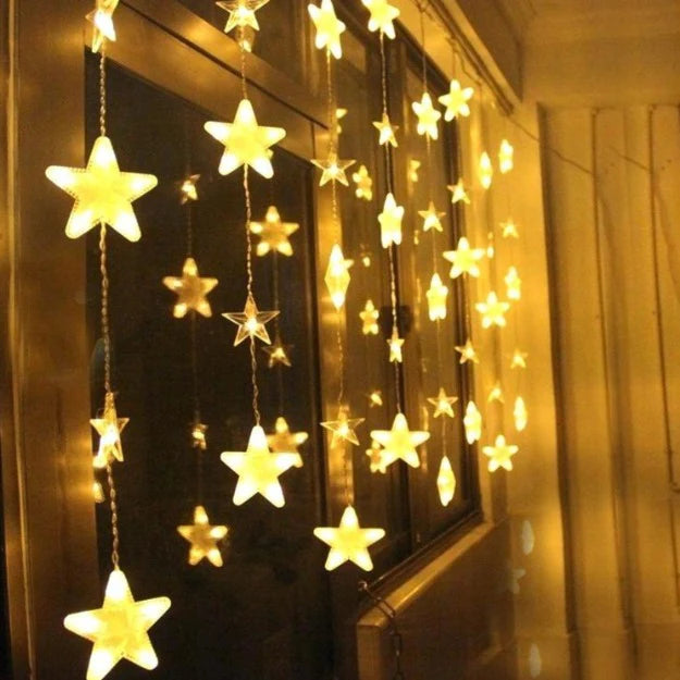 40 Starlight Glow Curtain – Warm White LED Hanging Lights