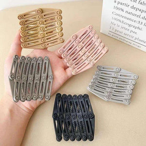 1 Pc Compact & Portable Retractable Hairband - Solid Color, Foldable Design for Travel & Everyday Use