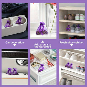 Lavender sachet fragrance for Car home wardrobe deodorant Sachet for Shoe cabinet toilet bundle pocket