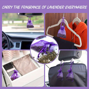 Lavender sachet fragrance for Car home wardrobe deodorant Sachet for Shoe cabinet toilet bundle pocket