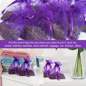 Lavender sachet fragrance for Car home wardrobe deodorant Sachet for Shoe cabinet toilet bundle pocket