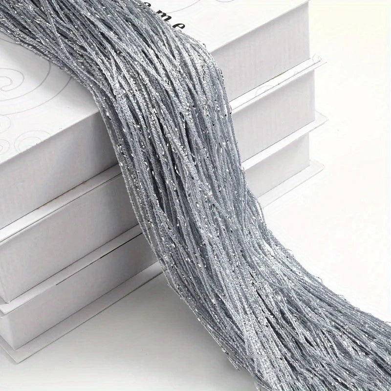 Tinsel Foil Sparkling Streamer (39.4 x 78.7 in)- Perfect for Birthday, Wedding & Holiday Decorations, Photo Booth Prop