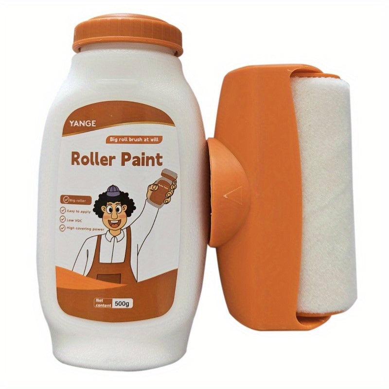 Water-Based Wall Paint – White Interior Wall Restoration Paint 500g for Home & Office (Pack of 1)