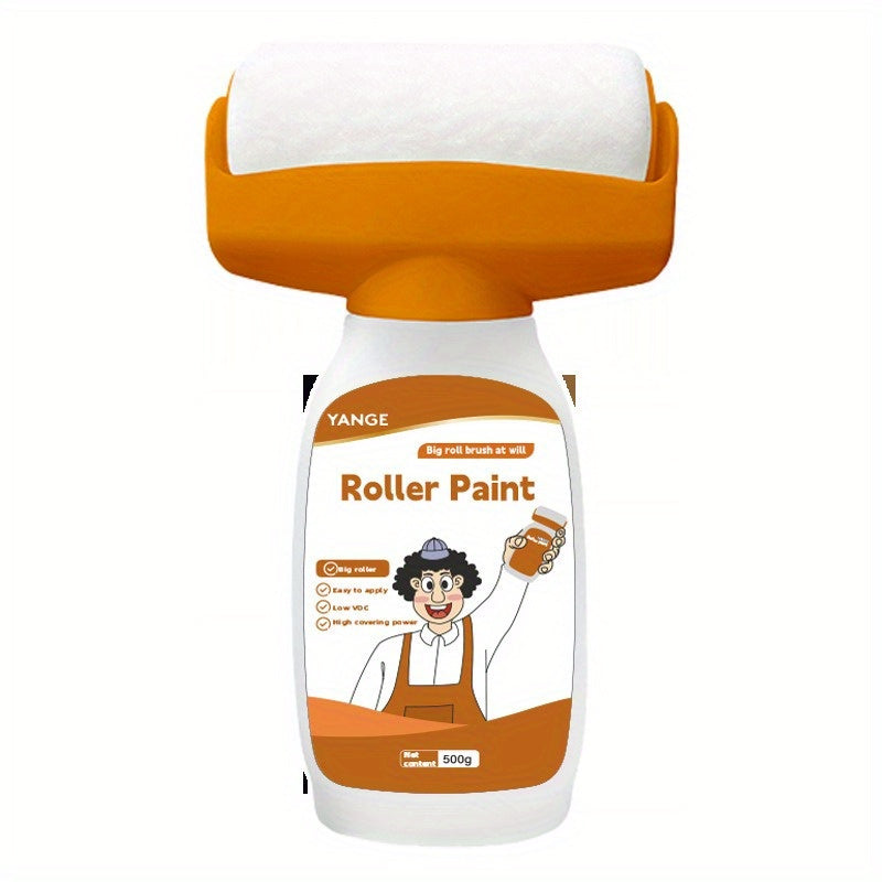 Water-Based Wall Paint – White Interior Wall Restoration Paint 500g for Home & Office (Pack of 1)