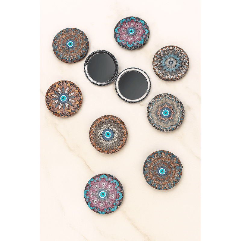 Round Shape National Wind Mirror