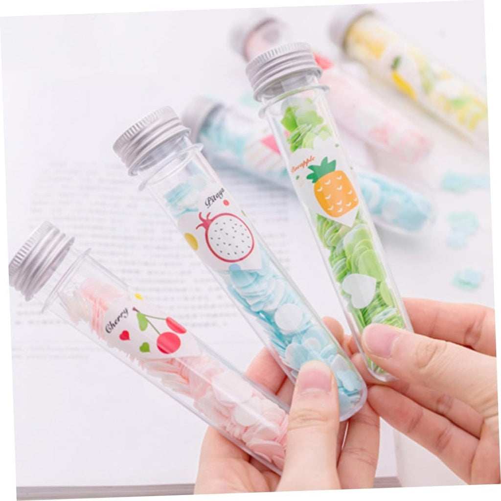 2 Pcs Portable Disposable Paper Soap Round Heart-shaped Mini Slice Sheets for Outdoor Washing Cleaning Hand Travel Camping Hiking (Random Color)