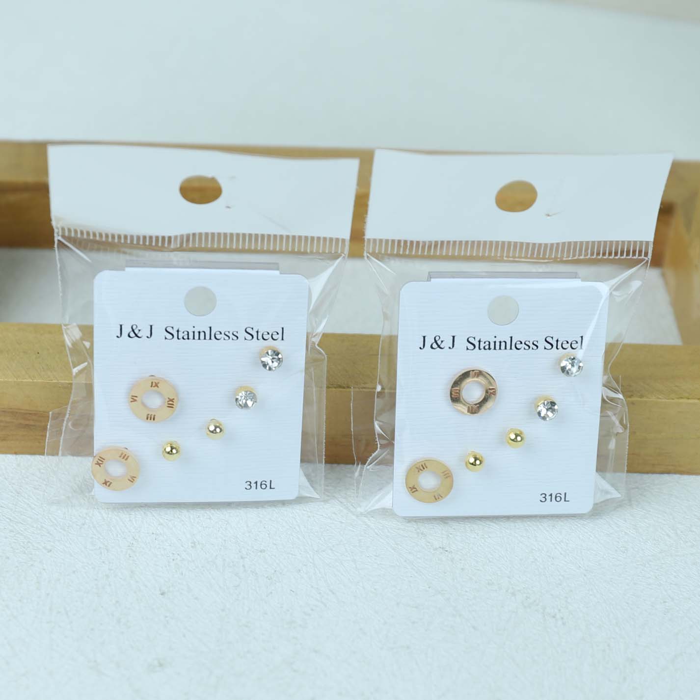 Set of 3 Earrings (Random Pattern)