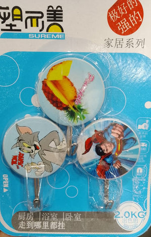 Easy peel-and-stick installation on smooth walls.