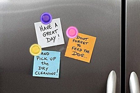 10 pc set Colorful Translucent Magnet Buttons for Fridge, Magnetic White-Boards (20mm)