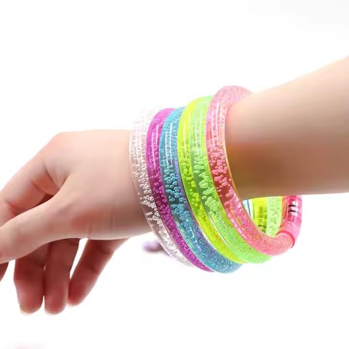 LED Bracelets – Light-Up Party Favors for Birthday, Wedding & Festivals (1Pc Random)