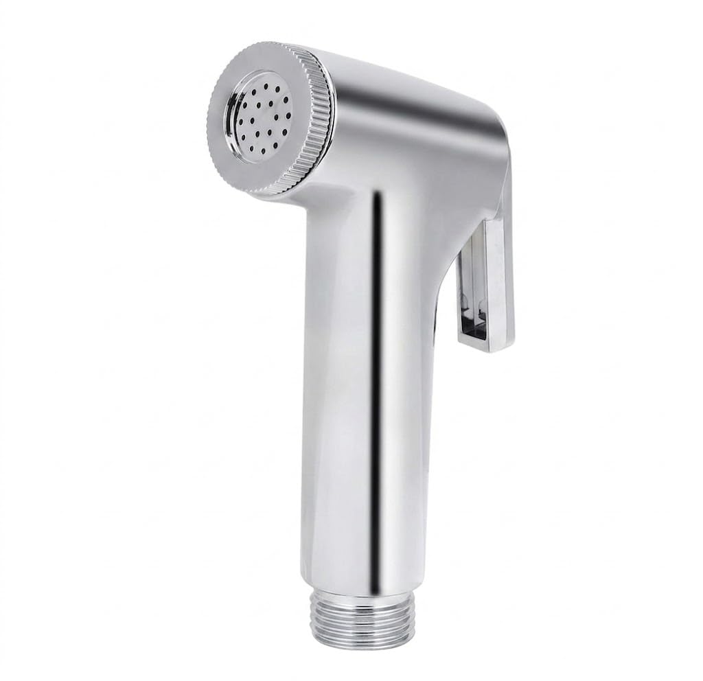 Health Faucet Jet Spray for Toilet & Bathroom Chrome Bidet Sprayer Gun with 1.2m Stainless Steel Hose Pipe