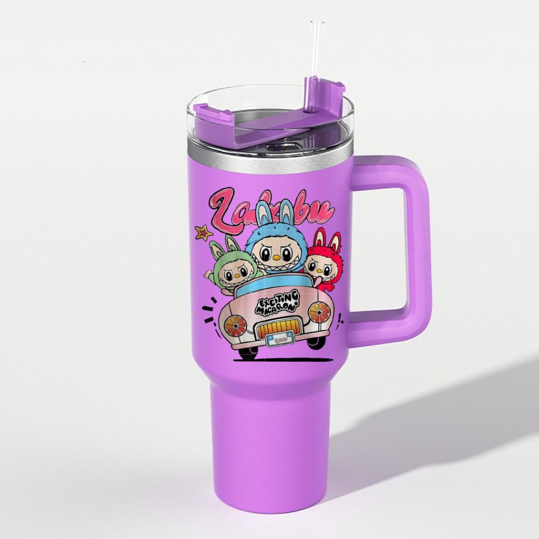 Custom Water Tumbler with Labubu Design – Fun & Unique Gift for Kids or Her