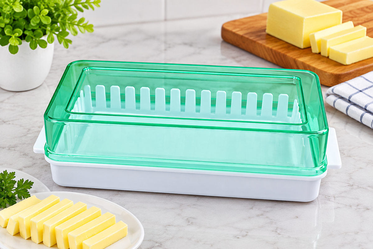 Butter Storage Box – Multipurpose Butter Container for Easy Cutting & Serving