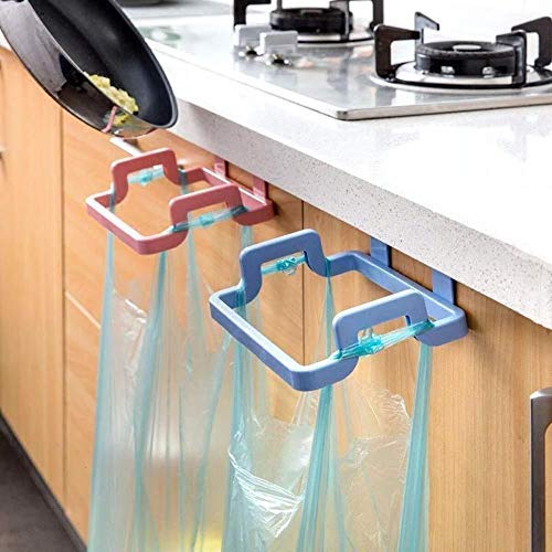 Garbage Bag Napkin Hanger, Kitchen Plastic Garbage Bag Holder, Dustbin, Towel Rack, Bathroom, Office, Schools - 1pc (Only Hanger)