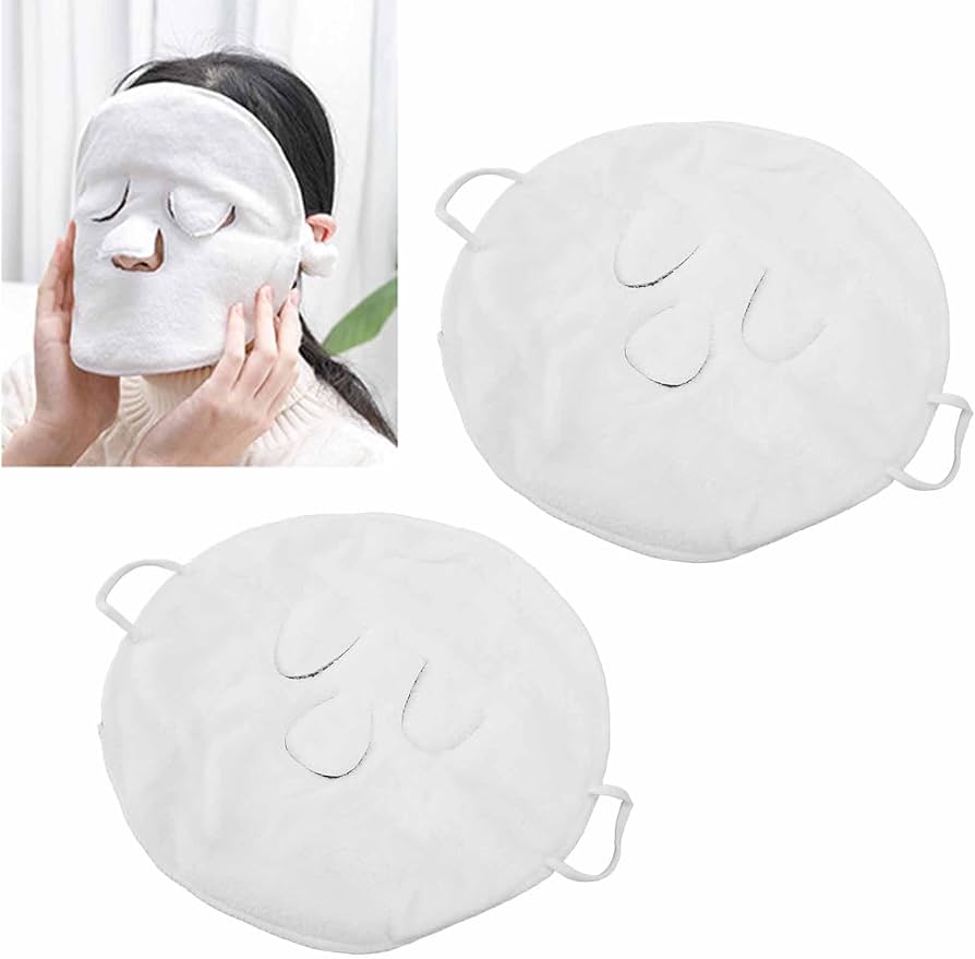 Hot Compress Face Towel – Reusable Spa Towel for Cold & Hot Facial Compress and Steaming (Pack of 1)