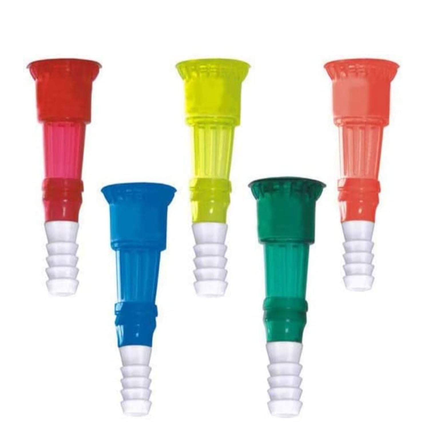 PVC Tap Connector Rubber Pipe Jointer Nozzle for Garden Hose & Water Pipe Connection, Leak-Proof Durable Plumbing Accessory (Random Color Pack of 1)