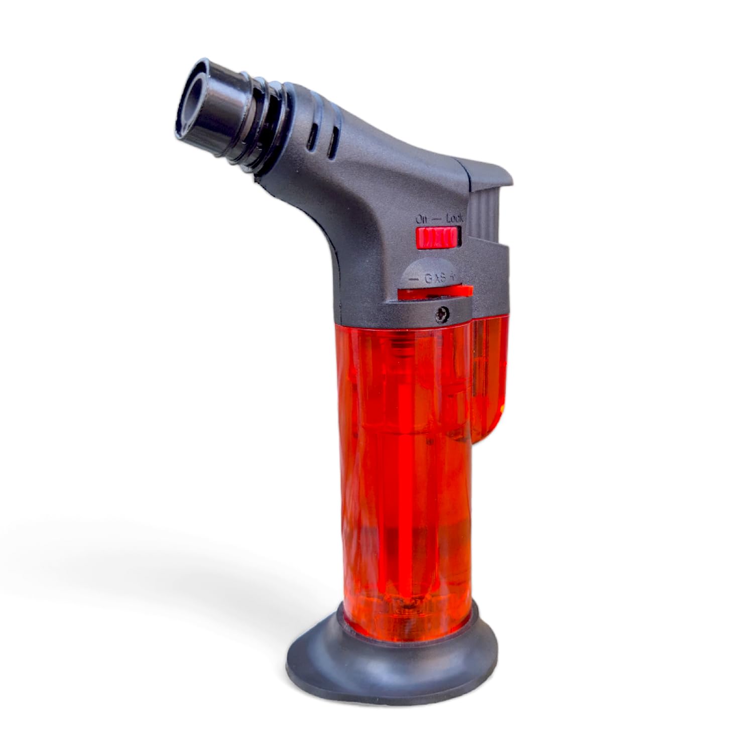 Blow Torch Jet Lighter – Refillable Butane Gas Flame Lighter for Cooking, BBQ, Camping & Crafts -Multicolor (Pack of 1 Lighter)