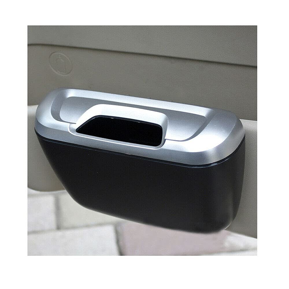 Mini Car Trash Bin Can Holder Dustbin - Car Door Side Trash Can for All Type Car (Standrad Size, Multi Color)