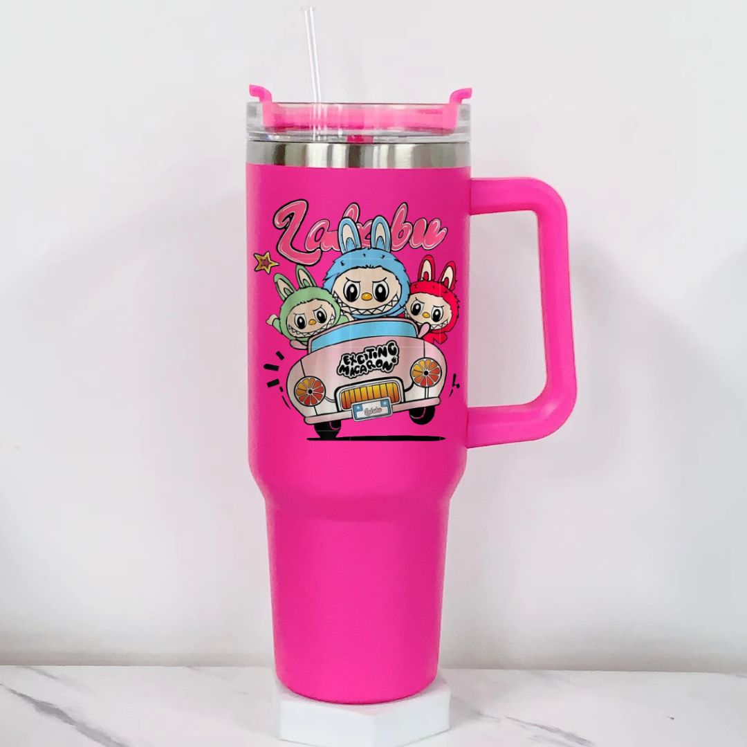 Custom Water Tumbler with Labubu Design – Fun & Unique Gift for Kids or Her