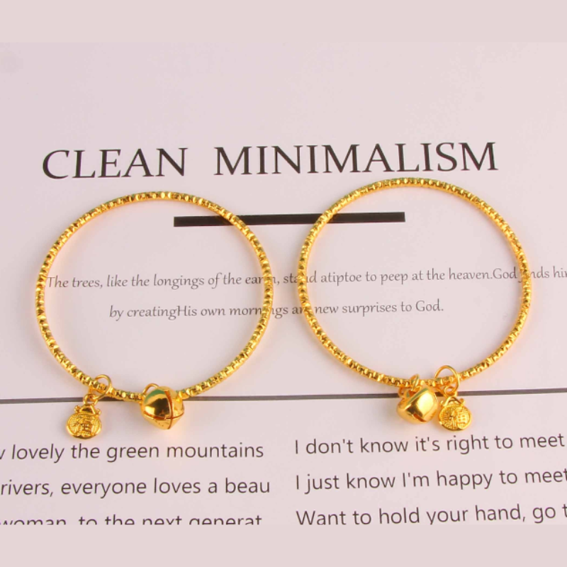 Double Charm Bracelet – Elegant Fashion Bracelet for Women & Girls (Pack of 1 Pc)