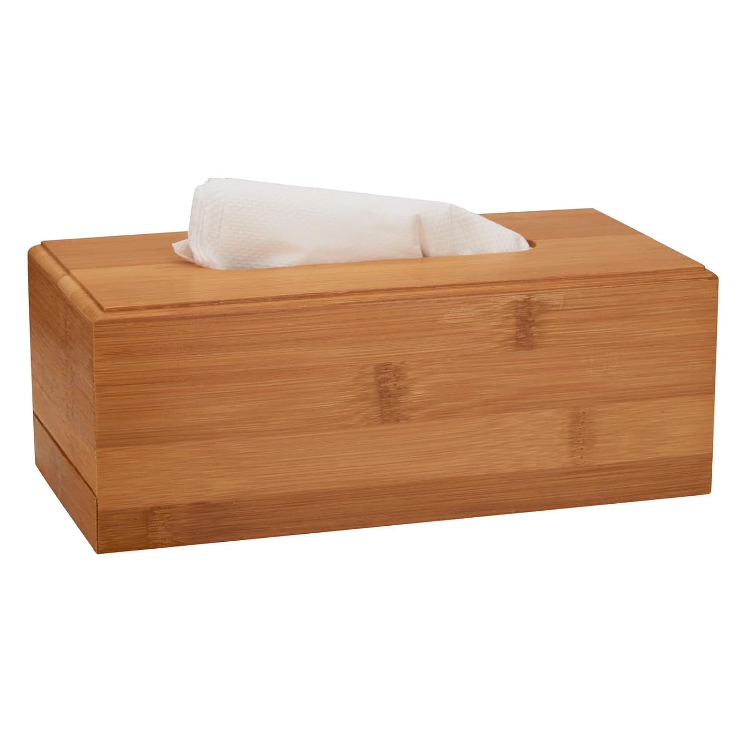 Wooden Tissue Box Holder for Dining Table Hotels Barthroom Car Kitchen and Office