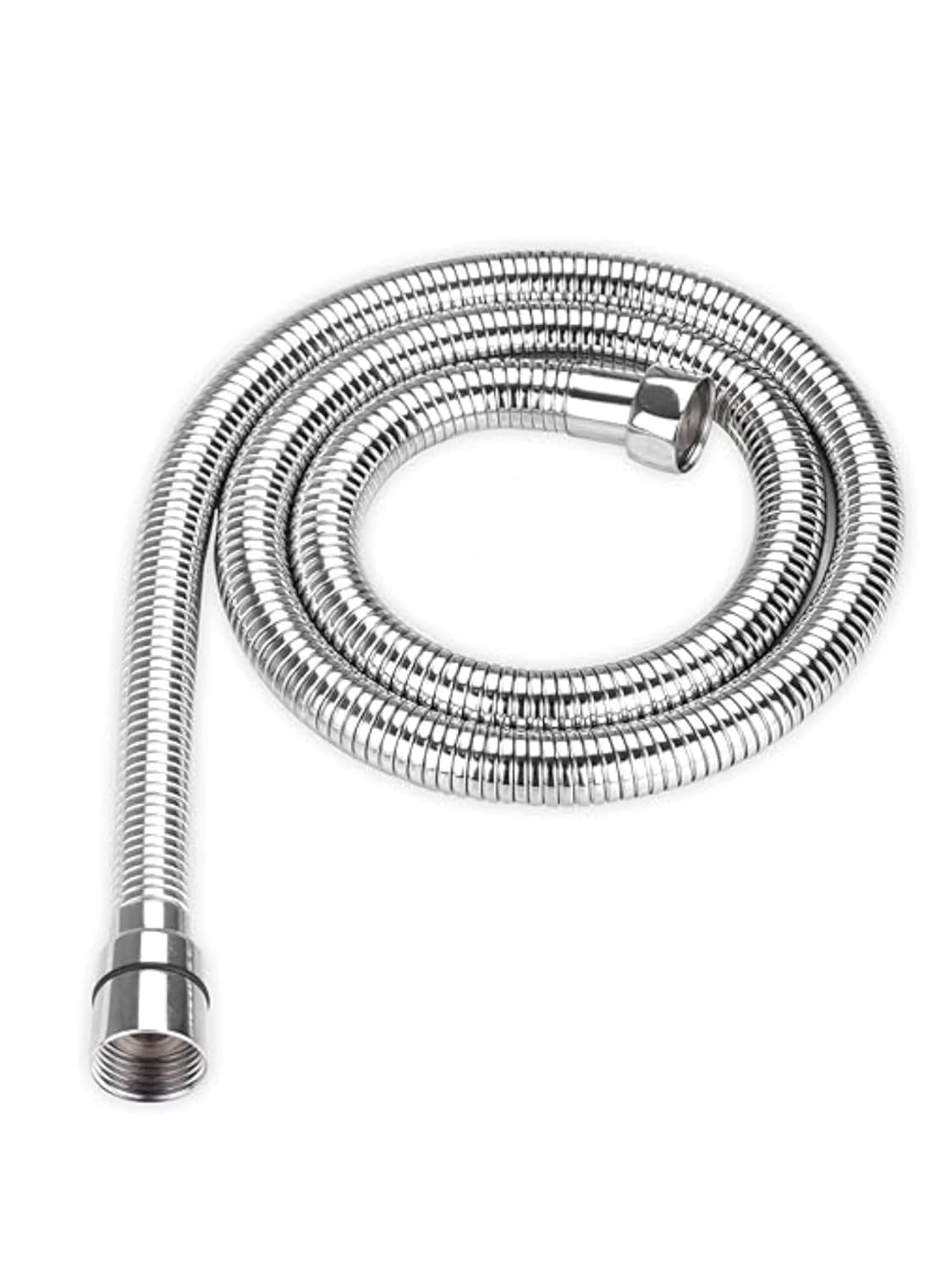 Hand Shower Head Tube Flexible Shower Tube Pipe Jet Spray Pipe Health Faucet Tube Faucet Pipe Hose Hand Shower Tube Pipe Only For Bathroom(1.5 Meter Stainless Steel)