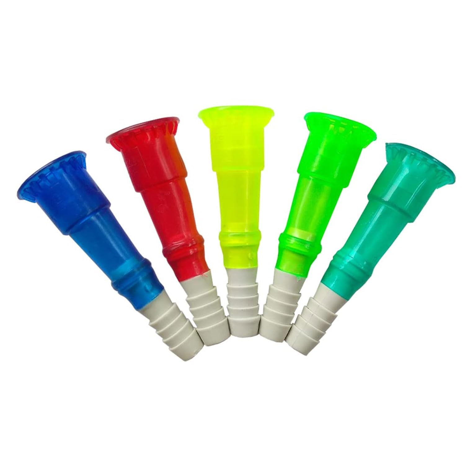 PVC Tap Connector Rubber Pipe Jointer Nozzle for Garden Hose & Water Pipe Connection, Leak-Proof Durable Plumbing Accessory (Random Color Pack of 1)