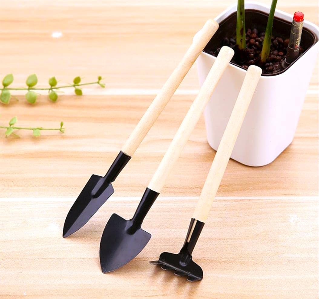 3-in-1 Garden Tool Set – Rustproof Stainless Steel with Handles