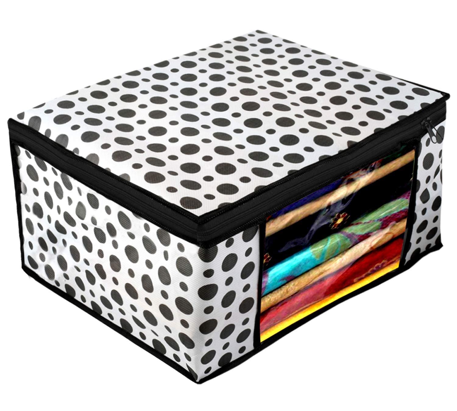 Random Design Saree Cover (Random Colours)