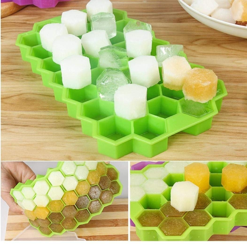 Honey Comb Silicone Ice Mold – Flexible Reusable Ice Cube Tray