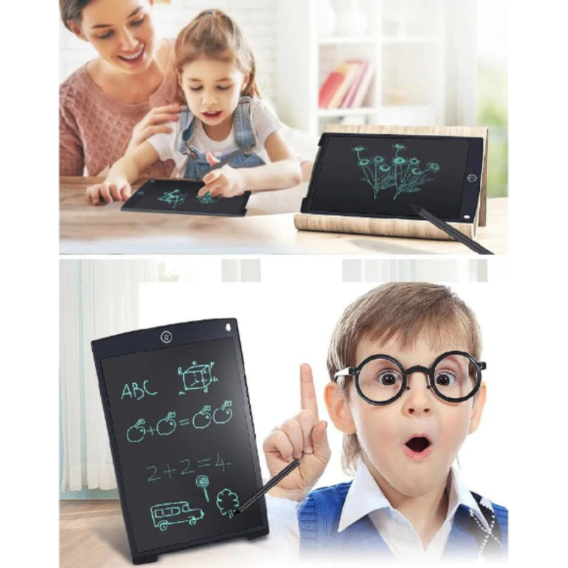 8.5'' LCD Writing Tablet Graphic Drawing Board with Stylus Pen for Kids & Adults (Random color-Pack of 1Pc)