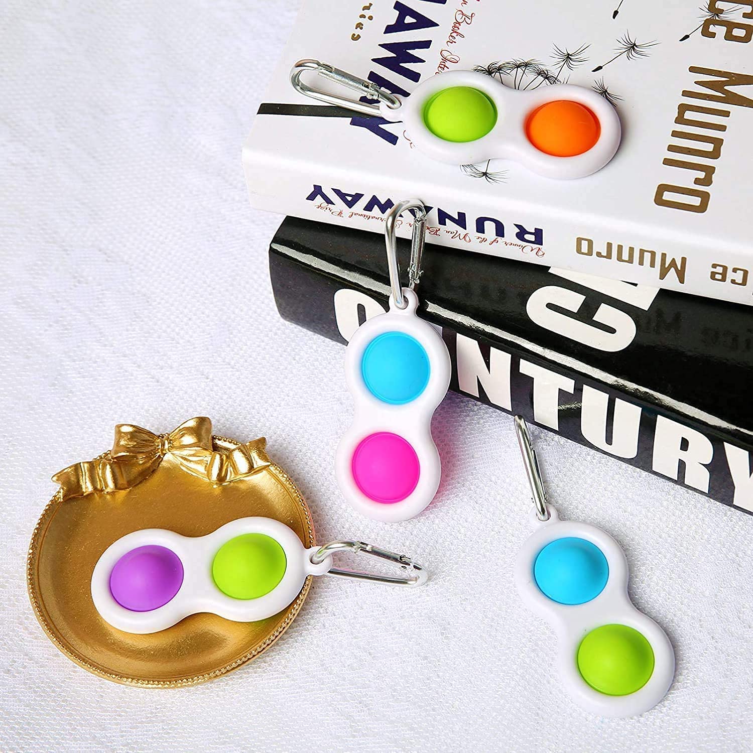 Pop It Fidget Toy – Soft Silicone Push Pop Bubble Sensory Stress Reliever for Kids & Adults | Fun Toy for Car, Bike & Gifts (Random color-Pack of 1)