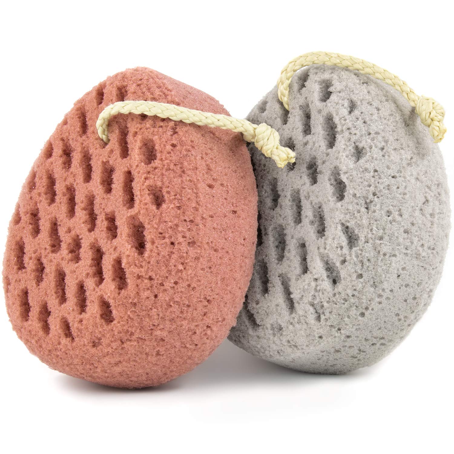 Bath Sponge, Sponge Loofah Body Scrubber, Shower Pouf Cleaning Loofahs Sponge