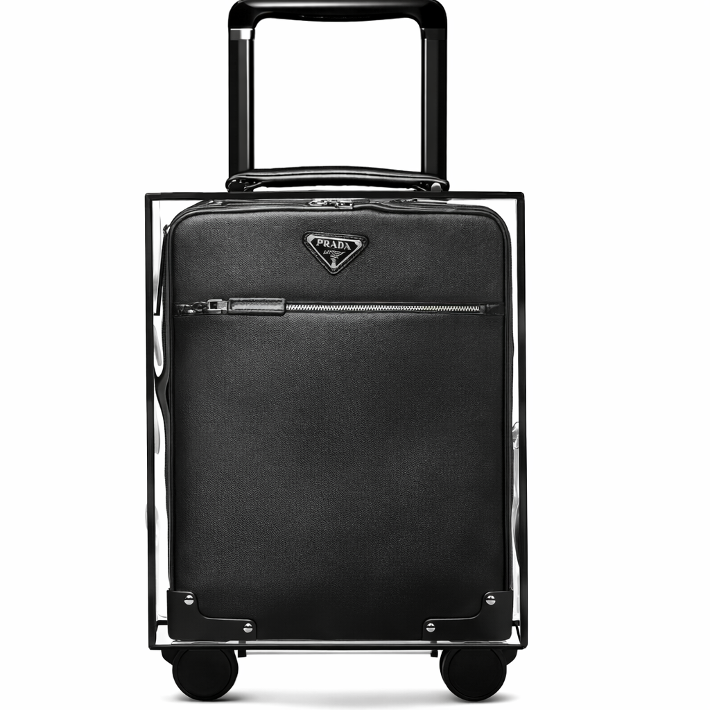 Transparent Luggage Trolley Waterproof Cover – Dustproof & Scratch-Resistant Suitcase Protector (Random Size)