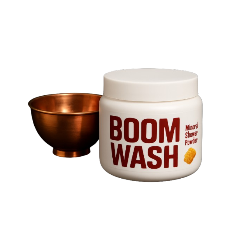 Boom Wash Metal Shining Powder – Powerful Cleaner for Utensils & Metal Surfaces (100 gm)