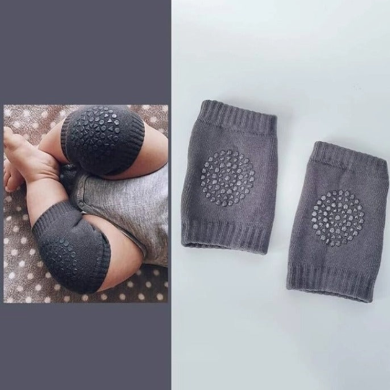 Baby Knee Pads for Crawling – Anti-Slip, Soft & Breathable Safety Protectors (Random Color-Pack of 1 Pair)