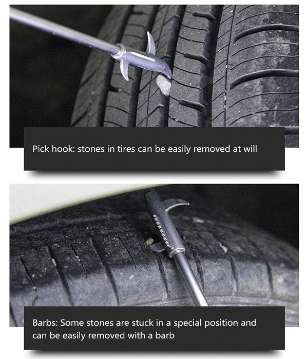 2 in 1 Car Tyre Stone Removing And Tool