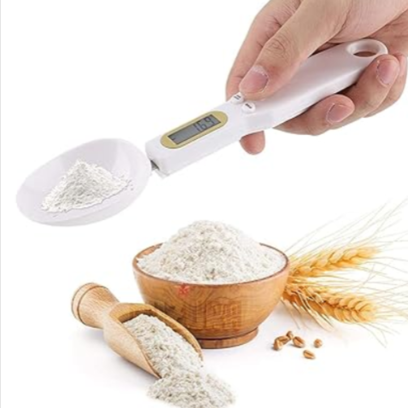 Digital Measuring Spoon – LCD Display Electronic Scale Spoon for Precise Measuring of Spices, Baking Ingredients, Coffee, Protein & Kitchen Cooking