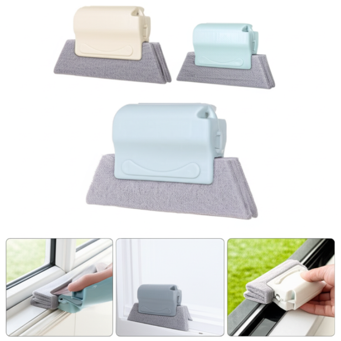 Sliding Window Cleaning Brush – Easy Glass & Window Cleaner (Random Color-Pack of 1)