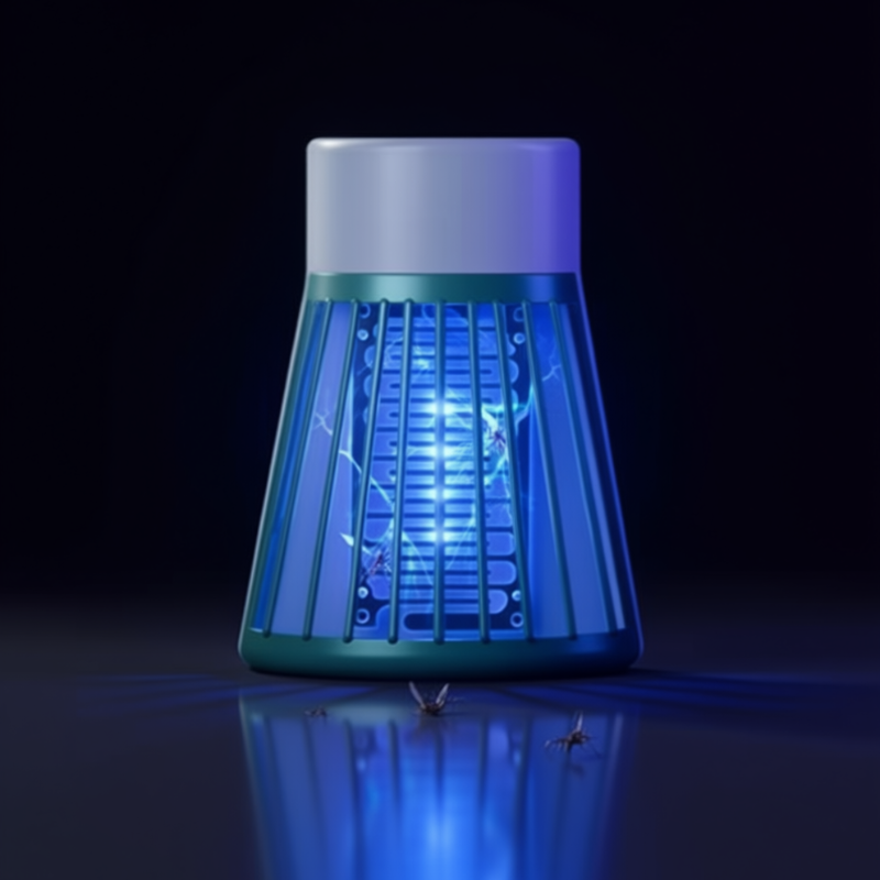 USB Mosquito Killer Machine Trap Lamp with Screen Protector – Electronic Bug Zapper for Home, Bedroom & Office