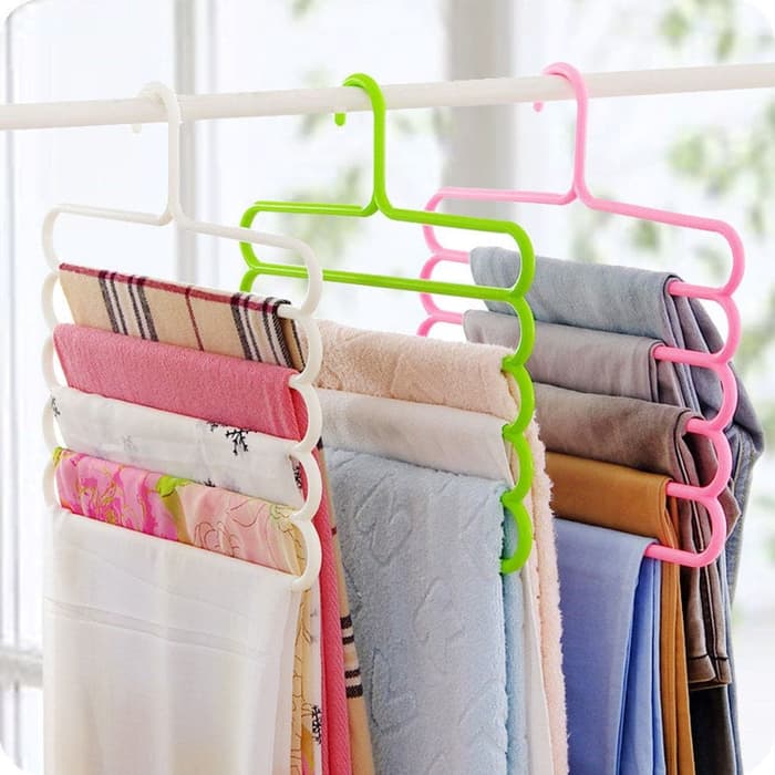 6 Pcs 5 Layer Multipurpose Hanger