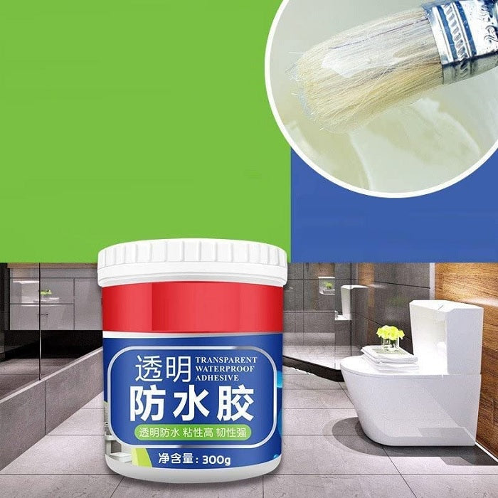 300 ml Magic Crack Fill Glue With Brush (White)  – Waterproof Wall Crack Filler & Sealant (Pack of 1)
