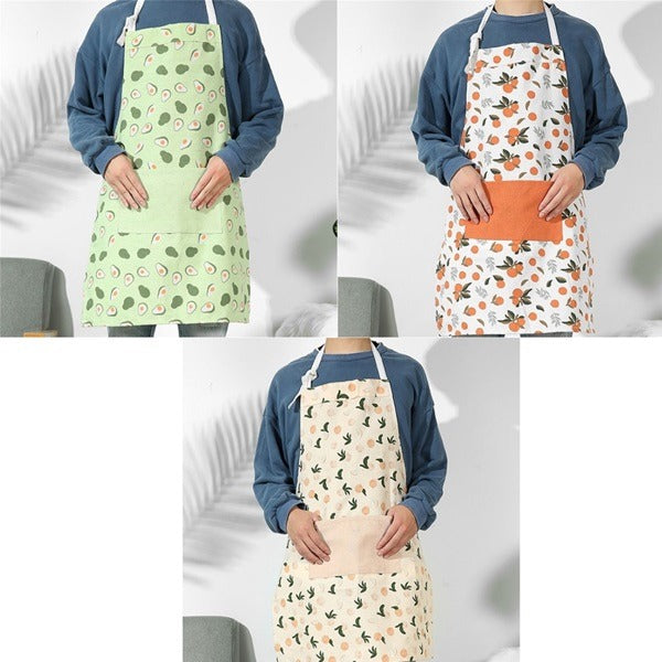 Random Print Cooking Apron